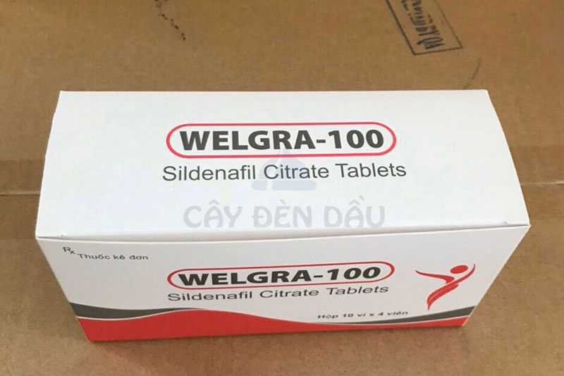 Thuốc cường dương Ấn Độ Welgra 100mg