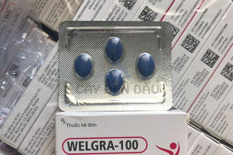 Thuốc cường dương Ấn Độ Welgra 100mg