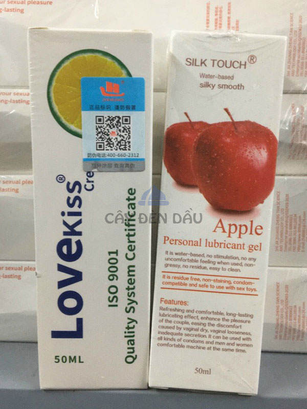 Gel bôi trơn hương chanh LoveKiss 100ml