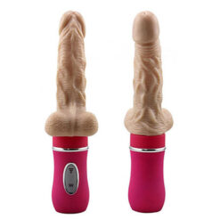 Dương vật giả Ailighter rung thụt 2 lớp da siêu chân thật