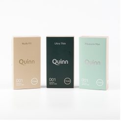 Bao cao su siêu mỏng 0.01 Quinn - hộp 12 cái