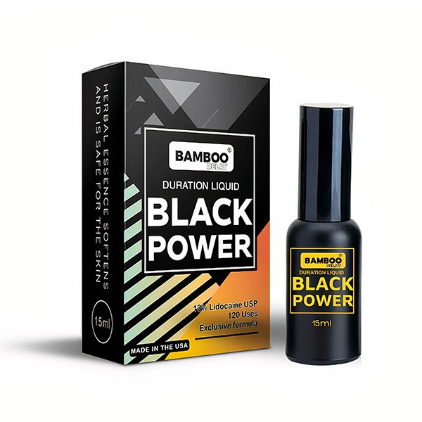 Chai xịt chống xuất tinh sớm Bamboo Black Power 15ml