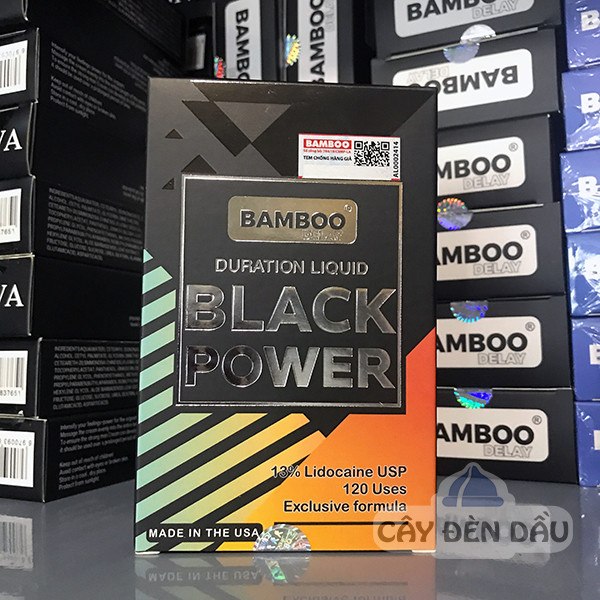 Bamboo Delay Black Power 15ml
