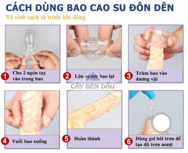 Cach Su Dung Bao Cao Su Don Den