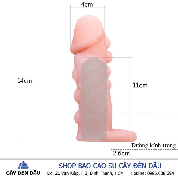 Bao Cao Su Don Den Co Day Deo Brave Man Mau Da 5