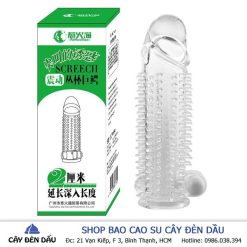 Bao cao su đôn dên gai SCREECH có rung kích thích