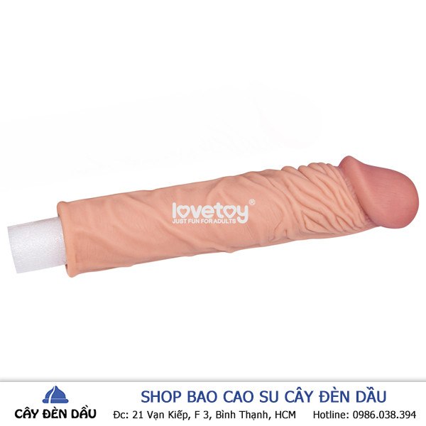Bao Cao Su Don Den Tang 5cm Lovetoy Sieu Mem Nhu That 2