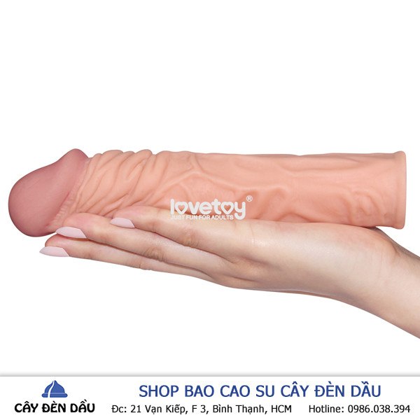 Bao Cao Su Don Den Tang 5cm Lovetoy Sieu Mem Nhu That 4