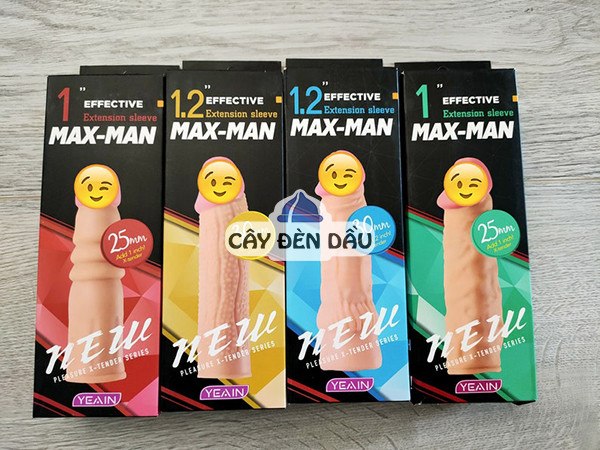 Hinh Anh Bao Cao Su Don Den Maxman