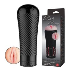 Âm đạo giả ngụy trang đèn pin Pink Pussy rung đa chế độ