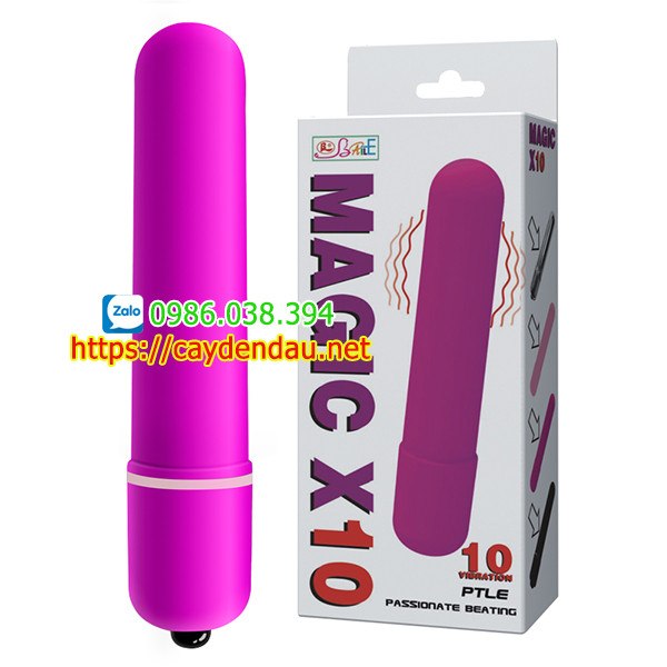Cây rung mini 10 chế độ rung Pretty Love Magic X10