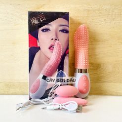 Lưỡi liếm Crazy Tongue kèm trứng rung 2 đầu siêu phê