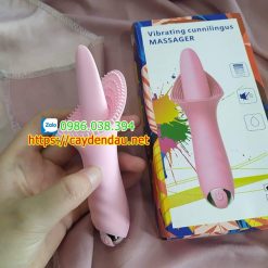 Lưỡi liếm mát xa âm đạo Vibrating Cunnilingus Massager