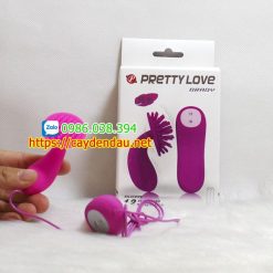 Trứng rung hình hoa sen Pretty Love Brady cao cấp 12 chế độ