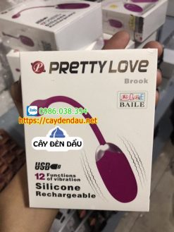 Trứng rung không dây cao cấp Pretty Love Brook 12 chế độ