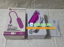 Trứng rung mini không dây Pretty Love Joyce 12 chế độ