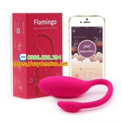 Trứng rung Hồng Hạc Magic Motion Flamingo dktx qua app mobile