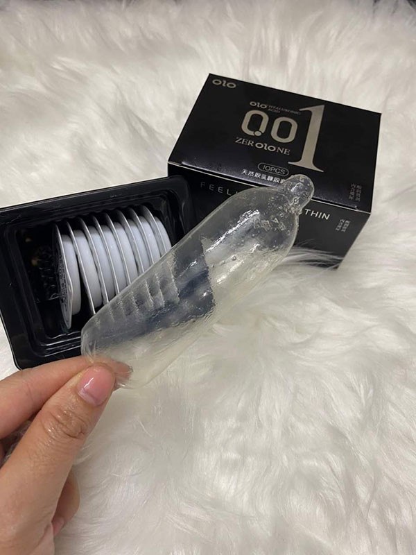 Bao Cao Su Sieu Mong Olo Den 001 Mm 9 1