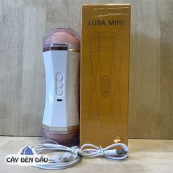 Âm đạo giả chơi 2 đầu LUBA MINI – rung rên, tai phone