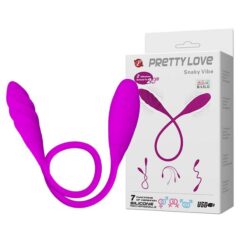 Trứng rung 2 đầu Pretty Love Snaky Vibe 7 chế độ dùng sạc