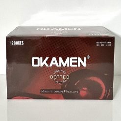 Bao cao su OKAMEN kéo dài thời gian và có gai - hộp 120 cái