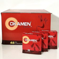 Bao cao su OKAMEN Ordorless hộp 144 cái - không mùi