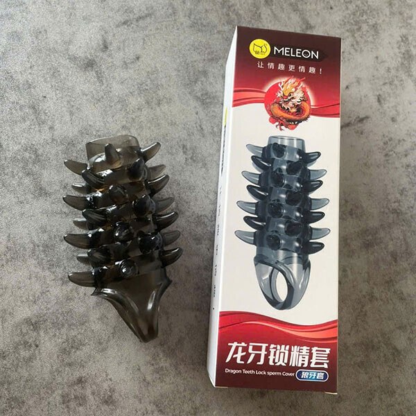 Bao cao su đôn dên khúc giữa gai Meleon có quai đeo - Ảnh 4
