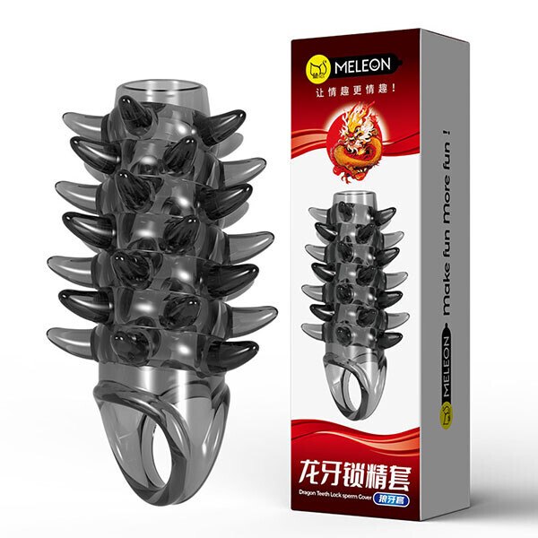 Bao cao su đôn dên khúc giữa gai Meleon có quai đeo