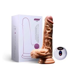 Dương vật giả rung xoay nhiệt Yeain 10 chế độ điều khiển từ xa