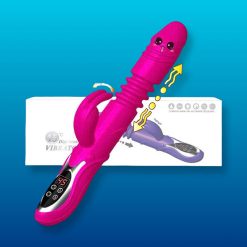 Dương vật giả Digiheatnc rung thụt toả nhiệt siêu kích thích