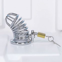 Khóa dương vật kiểu tim inox không gỉ