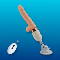 Dương vật giả Dibe Cyclone Fire rung ngoáy nhiệt, điều khiển từ xa